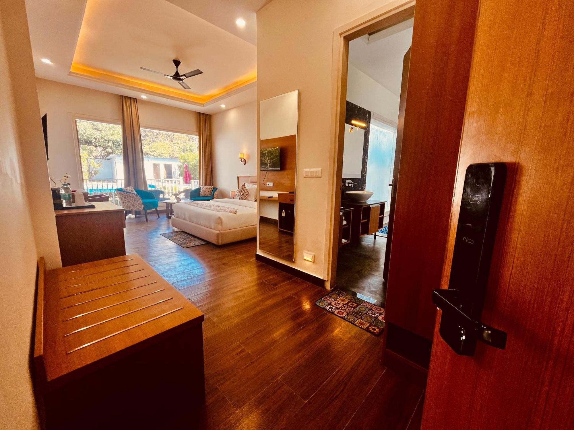 The Jungle Woods Resort, Jim Corbett - A Boutique Hidden Gem Ramnagar  Ngoại thất bức ảnh